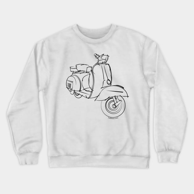 Scooter Crewneck Sweatshirt by tuditees